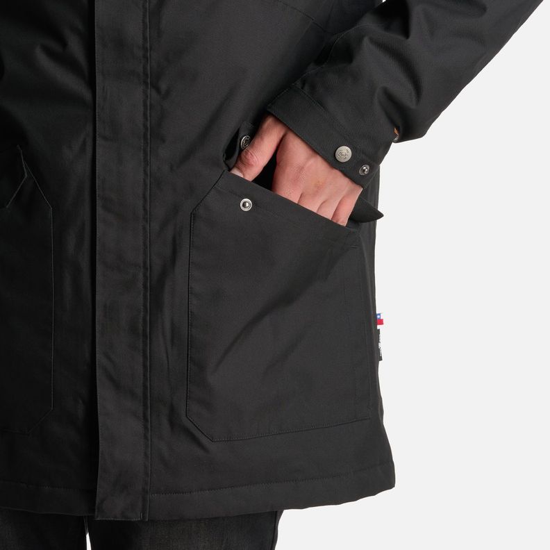 Chaqueta Hombre Yak Negro Haka Honu I24-7