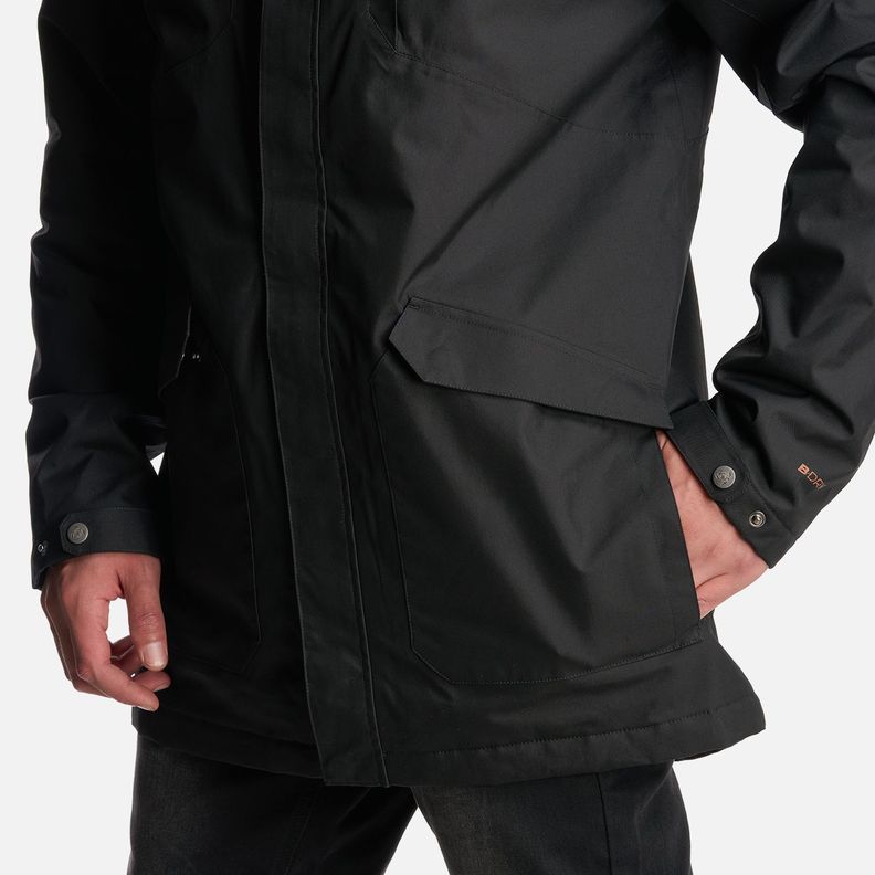 Chaqueta Hombre Yak Negro Haka Honu I24-8