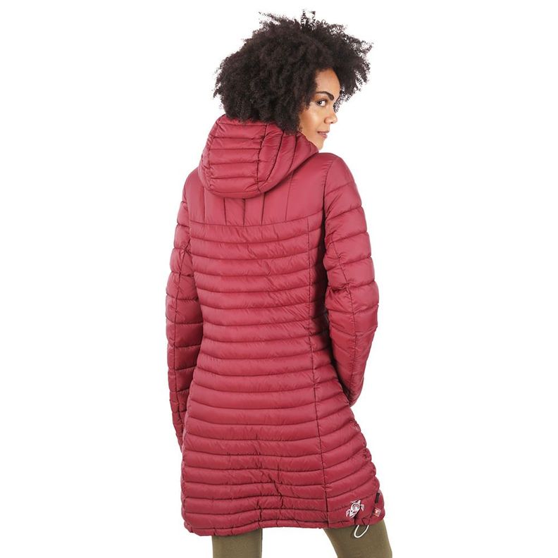 Chaqueta Mujer Sin-etica Burdeo Haka Honu I18-1