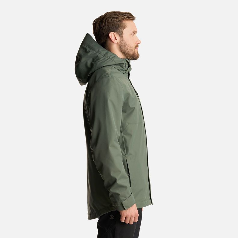 Chaqueta Hombre Tres Cruces Fusion-3 Hoody Jacket Verde Militar Lippi-3