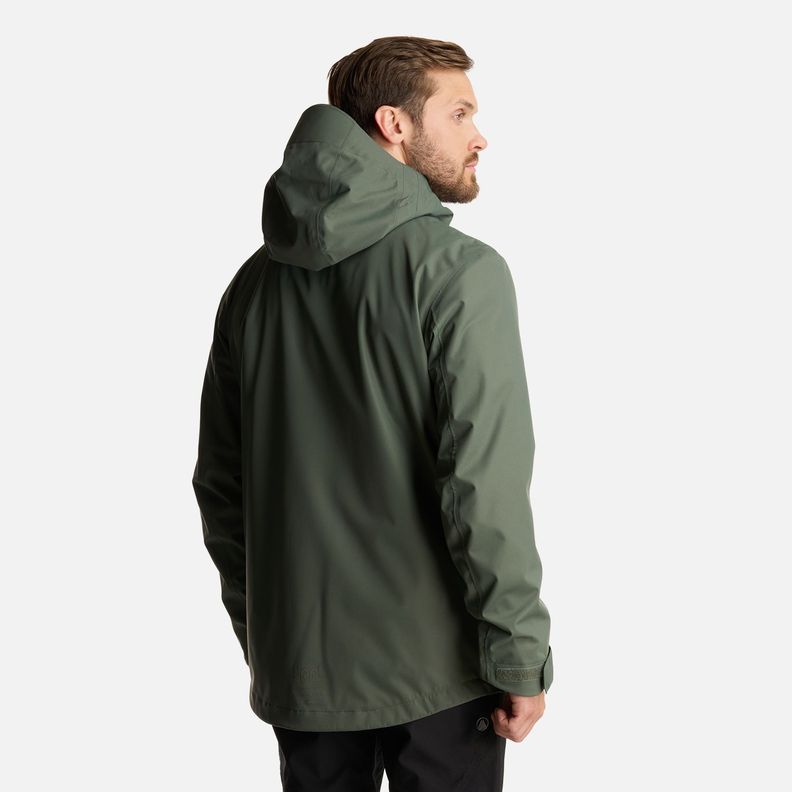 Chaqueta Hombre Tres Cruces Fusion-3 Hoody Jacket Verde Militar Lippi-4