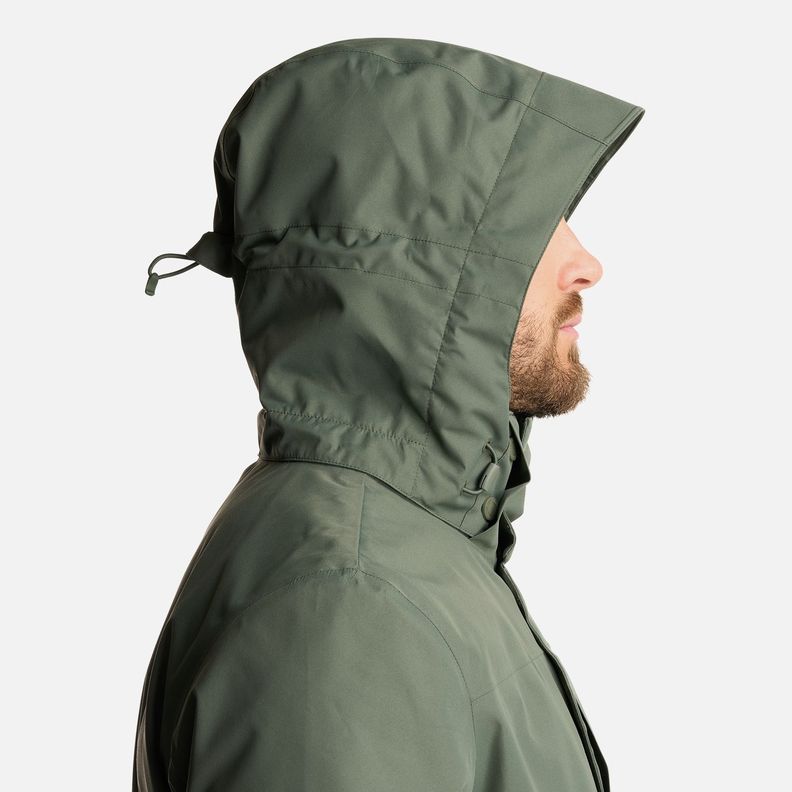 Chaqueta Hombre Tres Cruces Fusion-3 Hoody Jacket Verde Militar Lippi-6