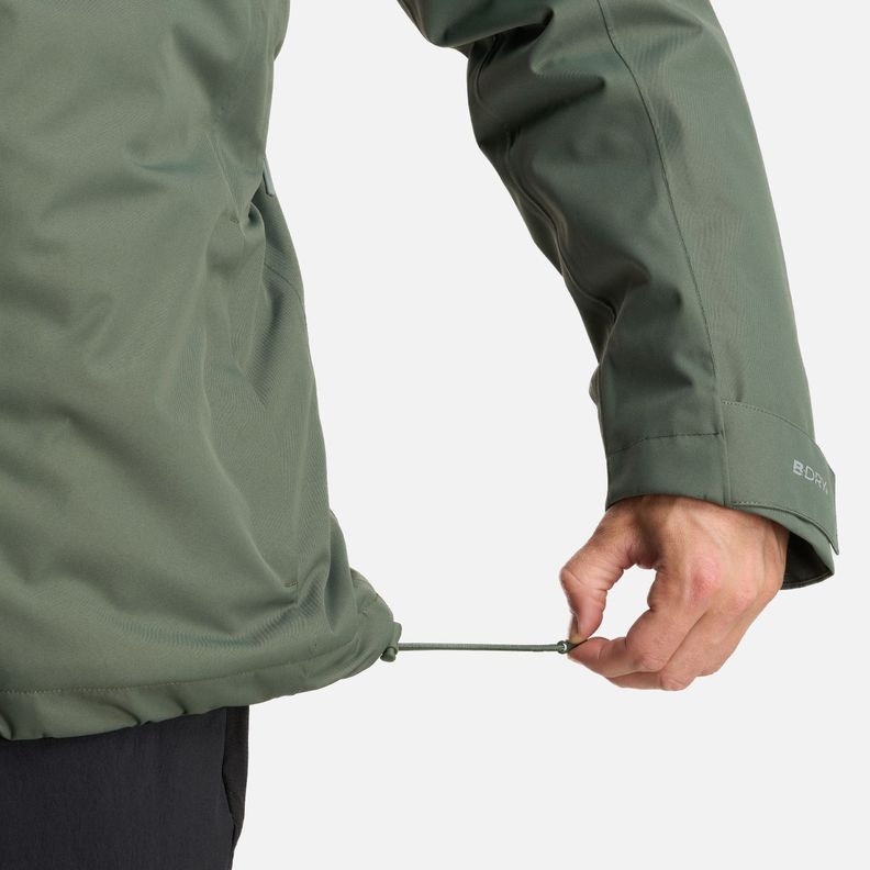 Chaqueta Hombre Tres Cruces Fusion-3 Hoody Jacket Verde Militar Lippi-9