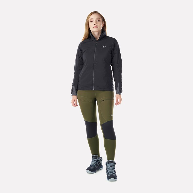 Leggings Mujer In-Action Trekking Leggings Oliva Oscuro Lippi-6