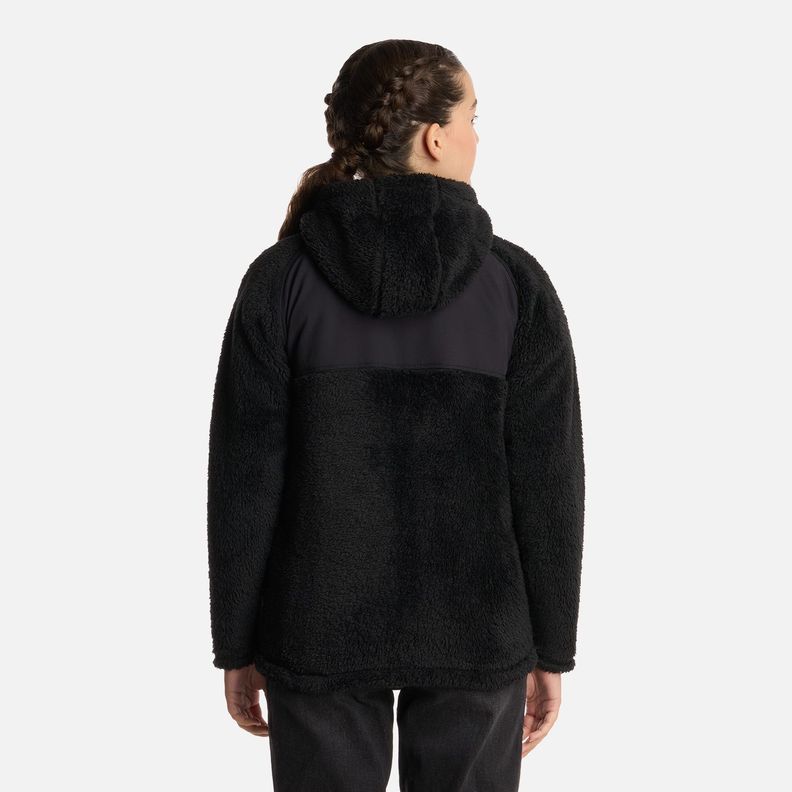 Polar Teen Girl Bear Shaggy-Pro Hoody Negro Lippi I25-2
