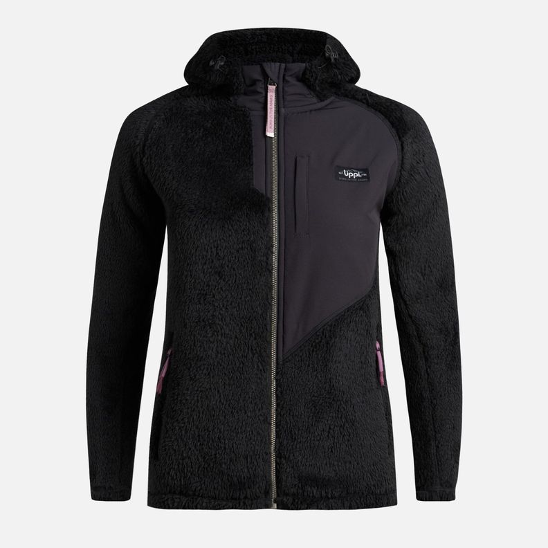 Polar Teen Girl Bear Shaggy-Pro Hoody Negro Lippi I25-6