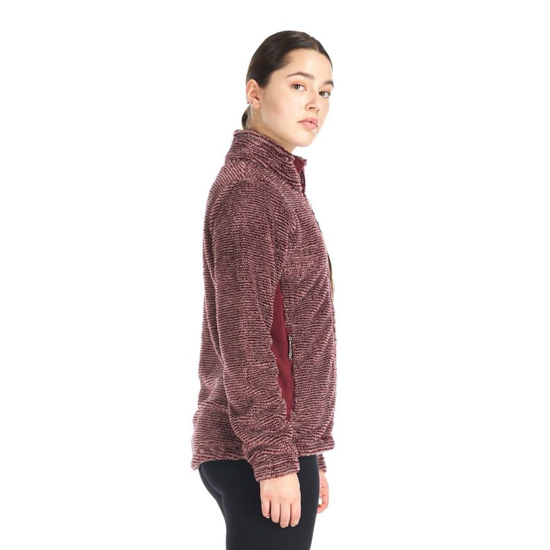 Chaqueta Mujer Congo Burdeo Geography-3