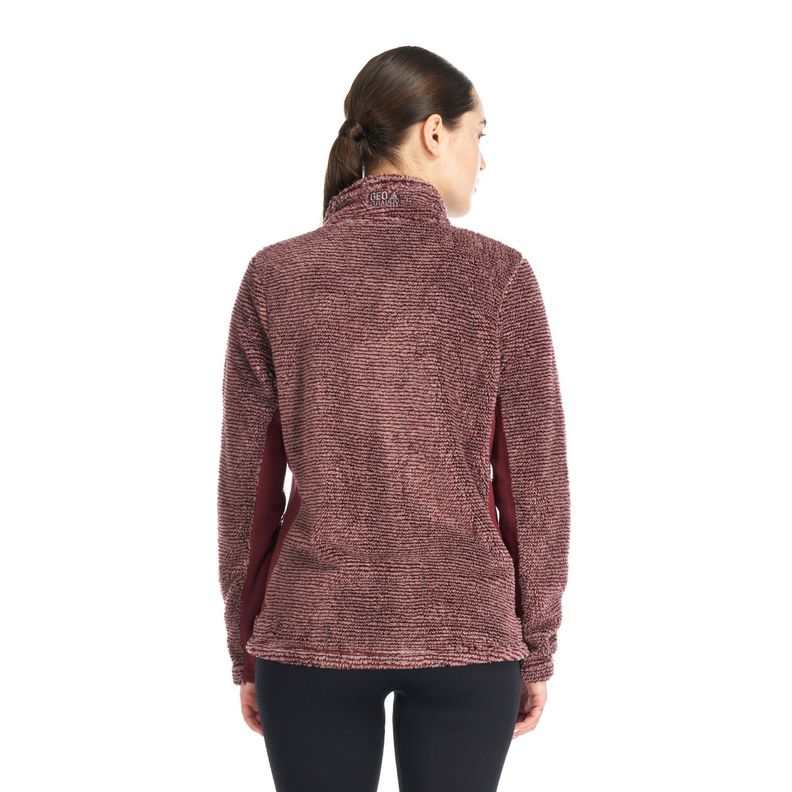Chaqueta Mujer Congo Burdeo Geography-5