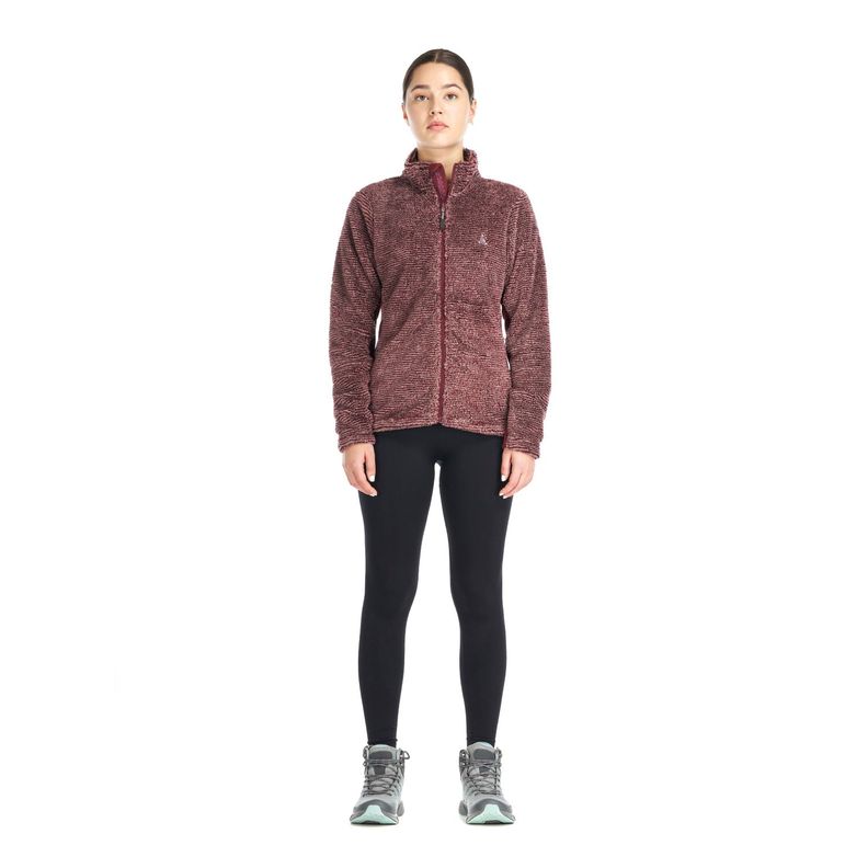 Chaqueta Mujer Congo Burdeo Geography-7