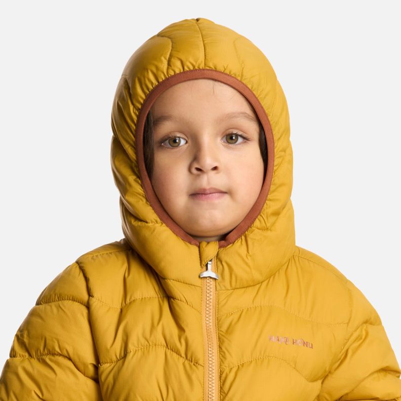 Chaqueta Niño Ultra Livianita Mostaza Haka Honu-3