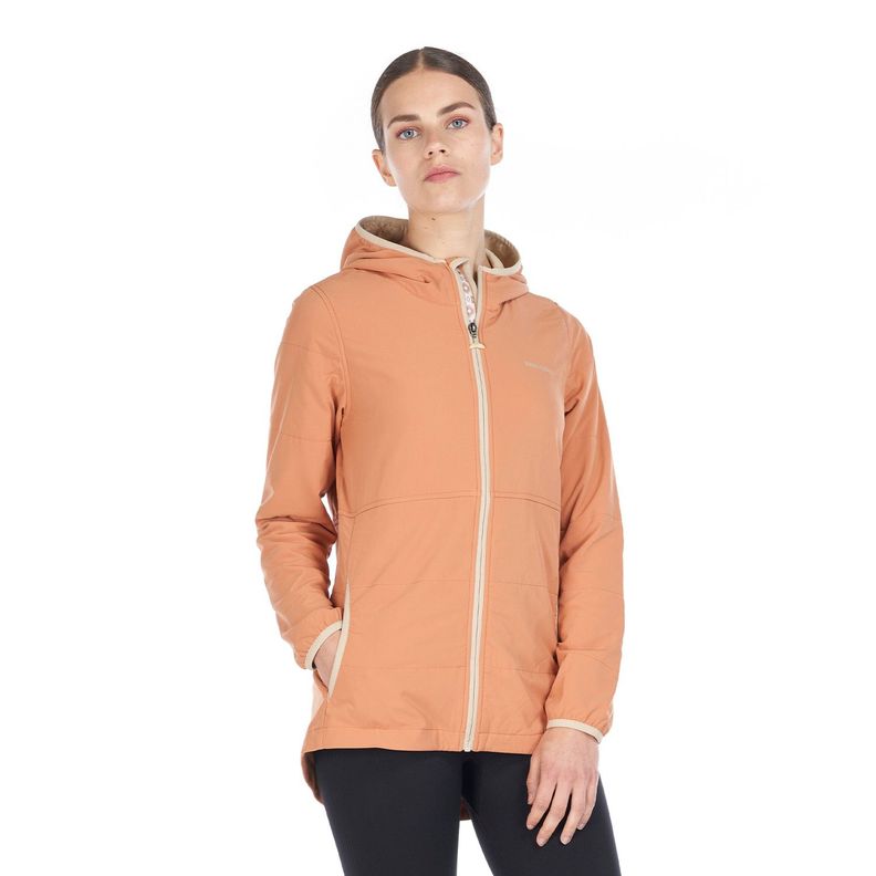 Poleron Mujer Del Sur Coral Haka Honu V22-1