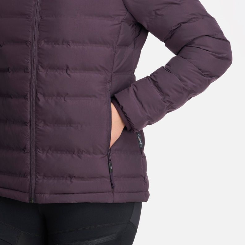 Chaqueta Mujer Snowmas Steam Pro Jacket Morado Oscuro Lippi-6