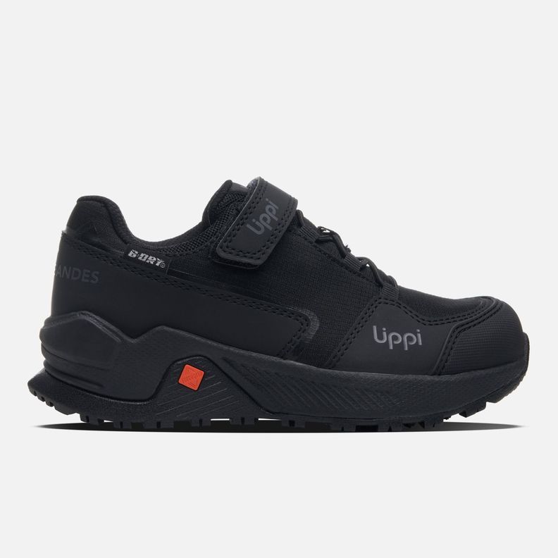 Zapatilla Unisex Motion Low Kids B-dry Negro Lippi I26