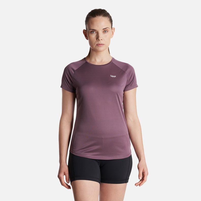 Polera Teen Girl Core Q-Dry T-Shirt Morado Lippi-1