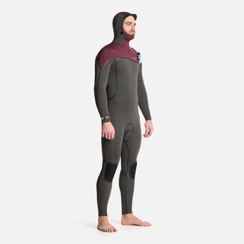 Traje de Surf Hombre Lenga 6:5:4 Gris Grafito Haka Honu-1