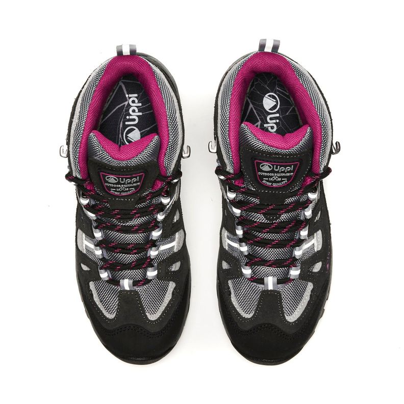 Botín Mujer Puelo CS Hi Grafito Fucsia Lippi TT21-5