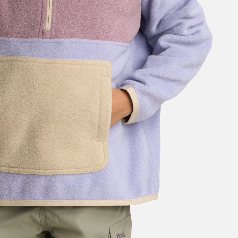 Polar Niña Forest 14 Zip Sweatshirt Lila Lippi I25-4