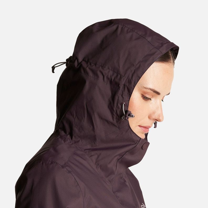 Chaqueta Mujer Blizzard B-Dry Hoody Jacket Burdeo Lippi I23-4