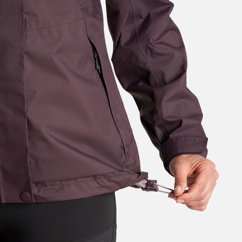Chaqueta Mujer Blizzard B-Dry Hoody Jacket Burdeo Lippi I23-7