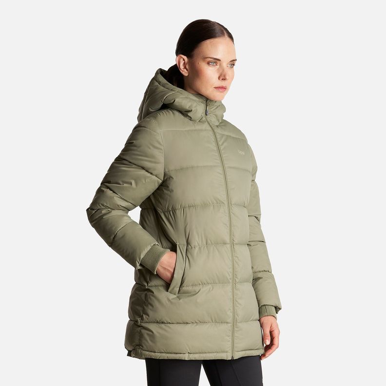 Chaqueta Mujer Long Line Steam Pro Hoody Jacket Laurel Lippi-2