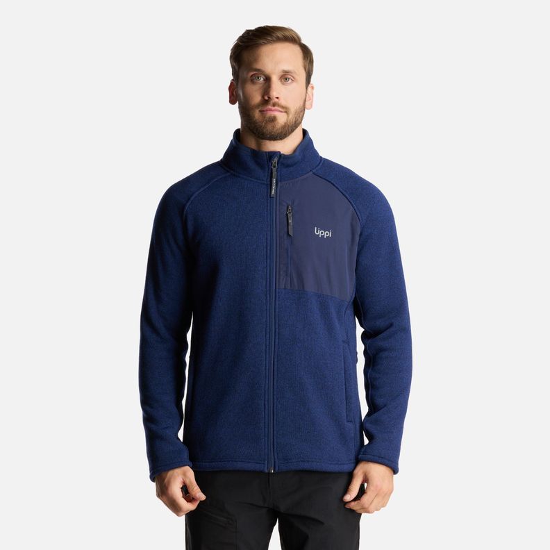 Chaqueta Hombre Coronado Blend-Pro Jacket Melange Azul Marino Lippi I24-1