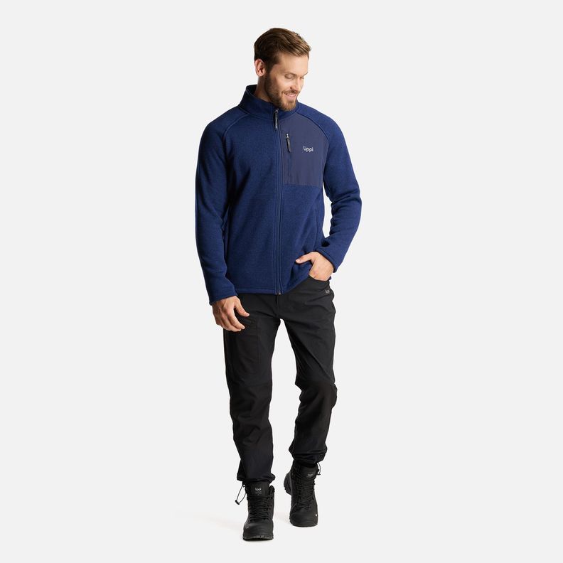 Chaqueta Hombre Coronado Blend-Pro Jacket Melange Azul Marino Lippi I24-6