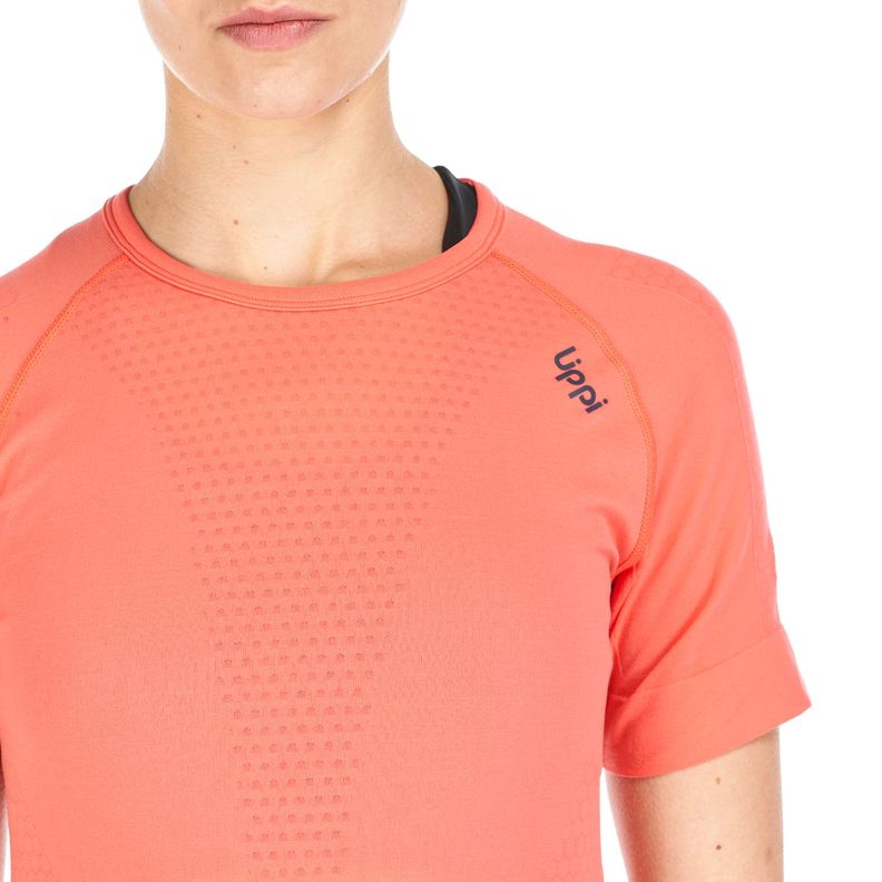 Primera Capa Mujer Skintec 1000 Seamless Short Sleeve Coral Lippi-6