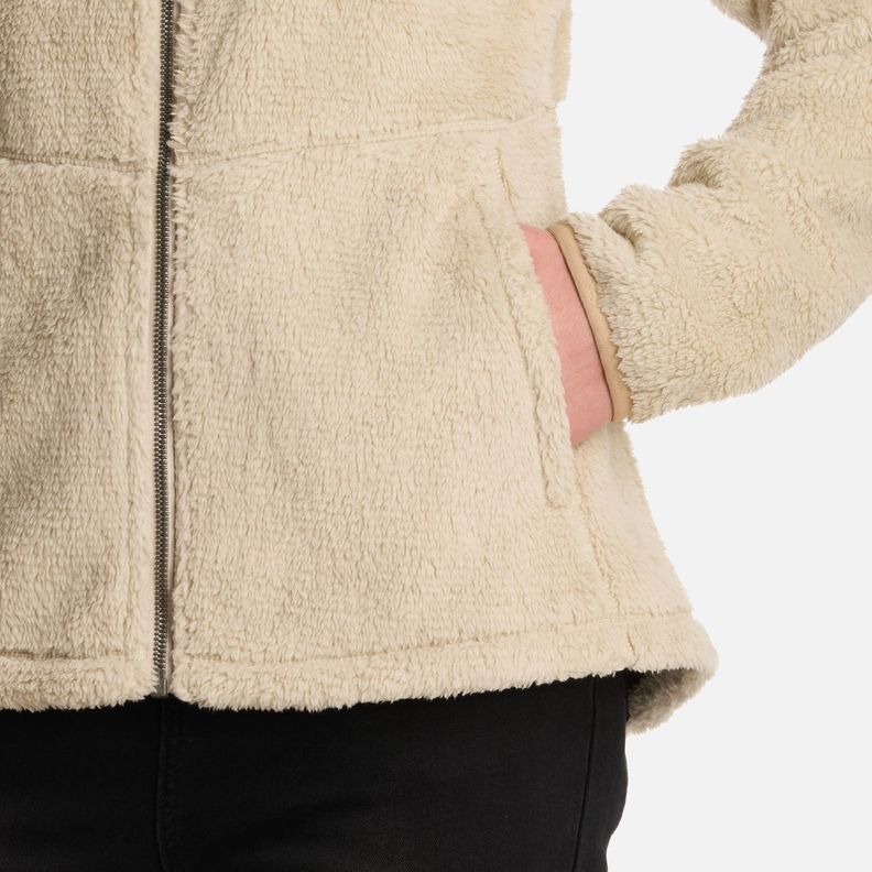 Polar Mujer Bear Shaggy-Pro Hoody Jacket Crudo Lippi I25-3
