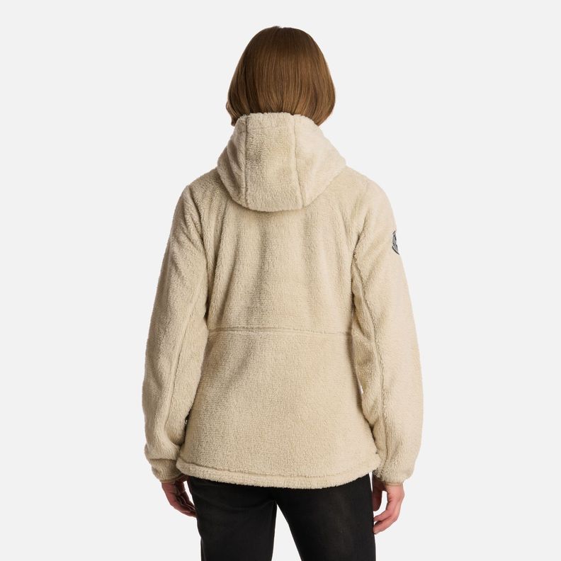 Polar Mujer Bear Shaggy-Pro Hoody Jacket Crudo Lippi I25-4