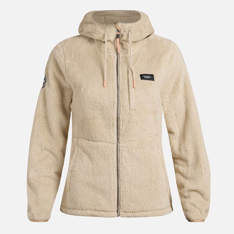 Polar Mujer Bear Shaggy-Pro Hoody Jacket Crudo Lippi I25-6