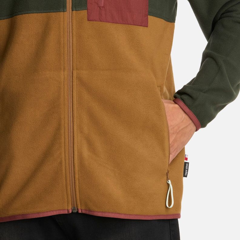 Polerón Hombre Ruil Verde Militar Haka Honu I25-4