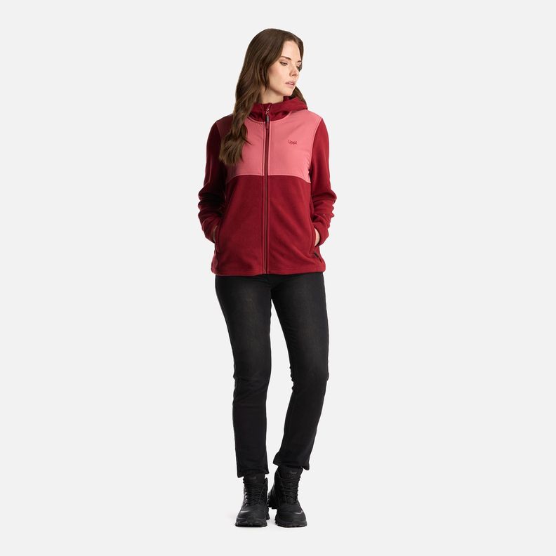 Chaqueta Mujer Paicavi Patch Therm-Pro Jacket Burdeo Lippi-8