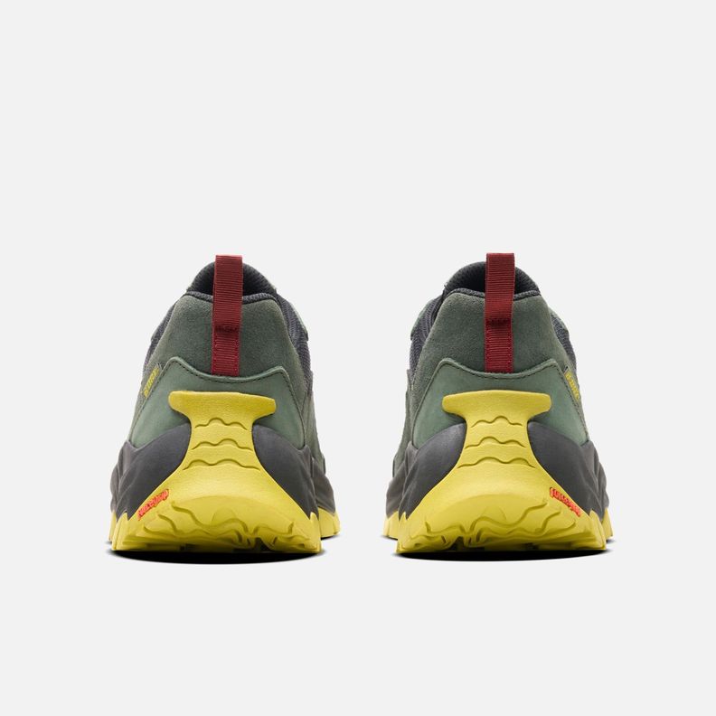 Zapato Hombre Cordillera Baja Verde Grisaceo Haka Honu I25-4