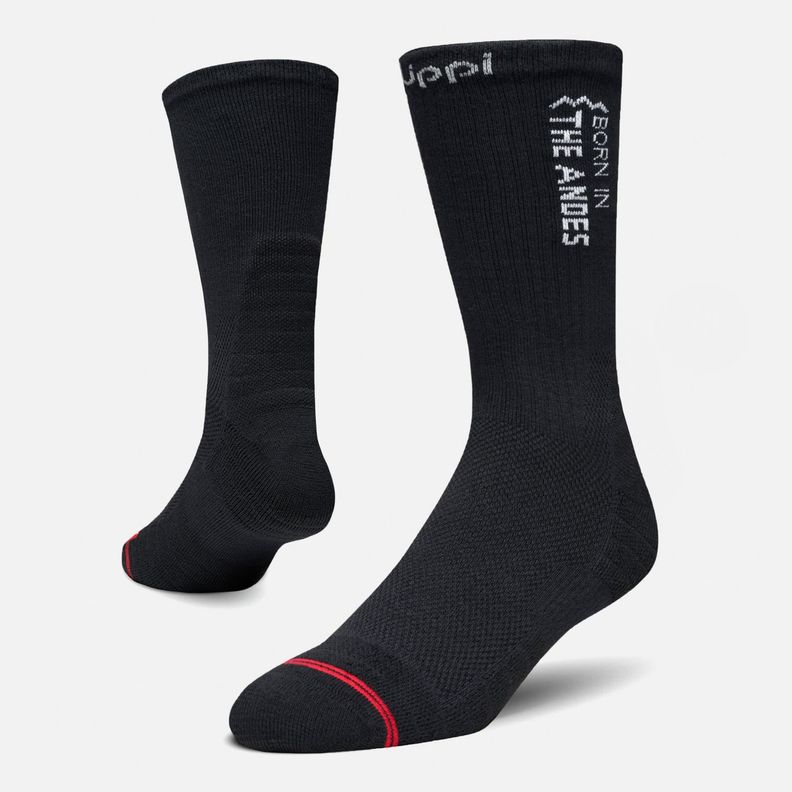 Calcetines Hombre Trekking Light Socks Negro Lippi-0