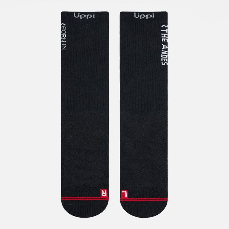 Calcetines Hombre Trekking Light Socks Negro Lippi-1