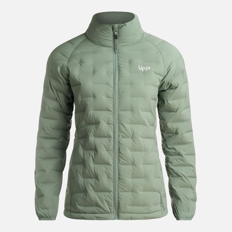 Chaqueta Mujer Ultimate Stretch Down Jacket Verde Musgo Lippi-0