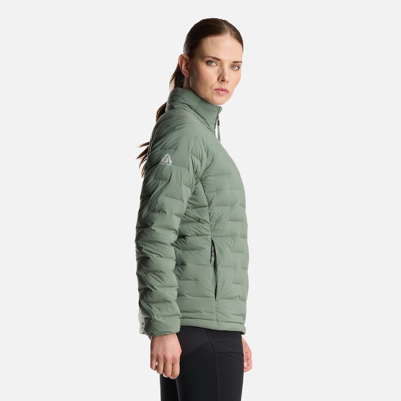 Chaqueta Mujer Ultimate Stretch Down Jacket Verde Musgo Lippi-3