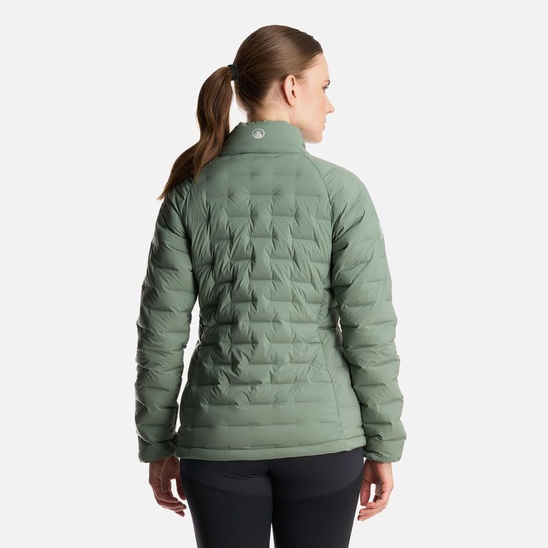 Chaqueta Mujer Ultimate Stretch Down Jacket Verde Musgo Lippi-4