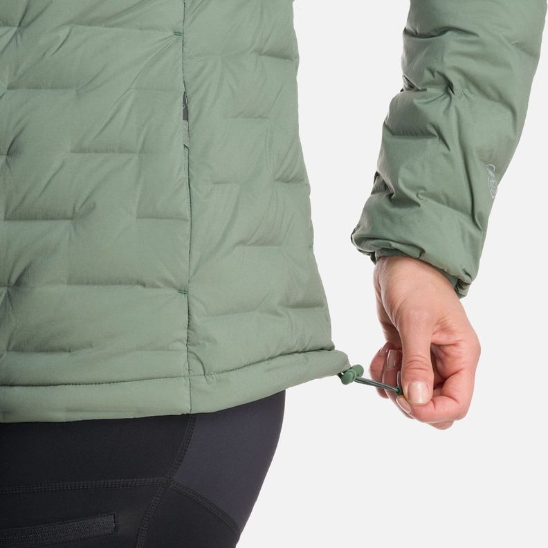 Chaqueta Mujer Ultimate Stretch Down Jacket Verde Musgo Lippi-6