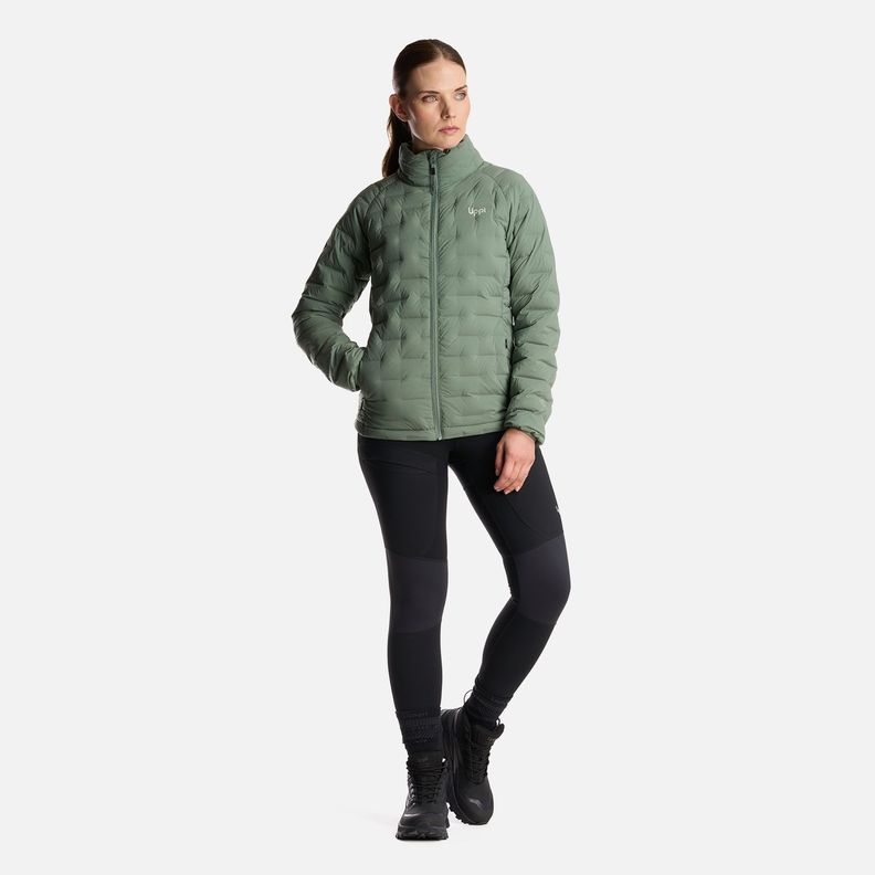 Chaqueta Mujer Ultimate Stretch Down Jacket Verde Musgo Lippi-7