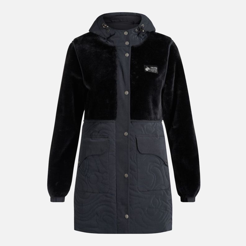 Chaqueta Mujer Noes-ni Negro Haka Honu I24-0