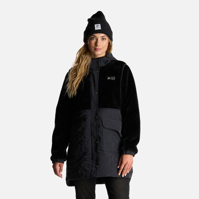 Chaqueta Mujer Noes-ni Negro Haka Honu I24-1