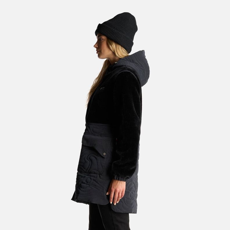 Chaqueta Mujer Noes-ni Negro Haka Honu I24-3