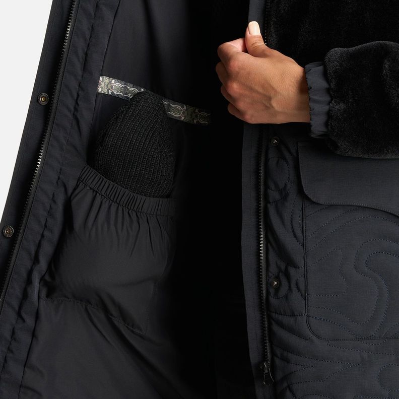 Chaqueta Mujer Noes-ni Negro Haka Honu I24-7
