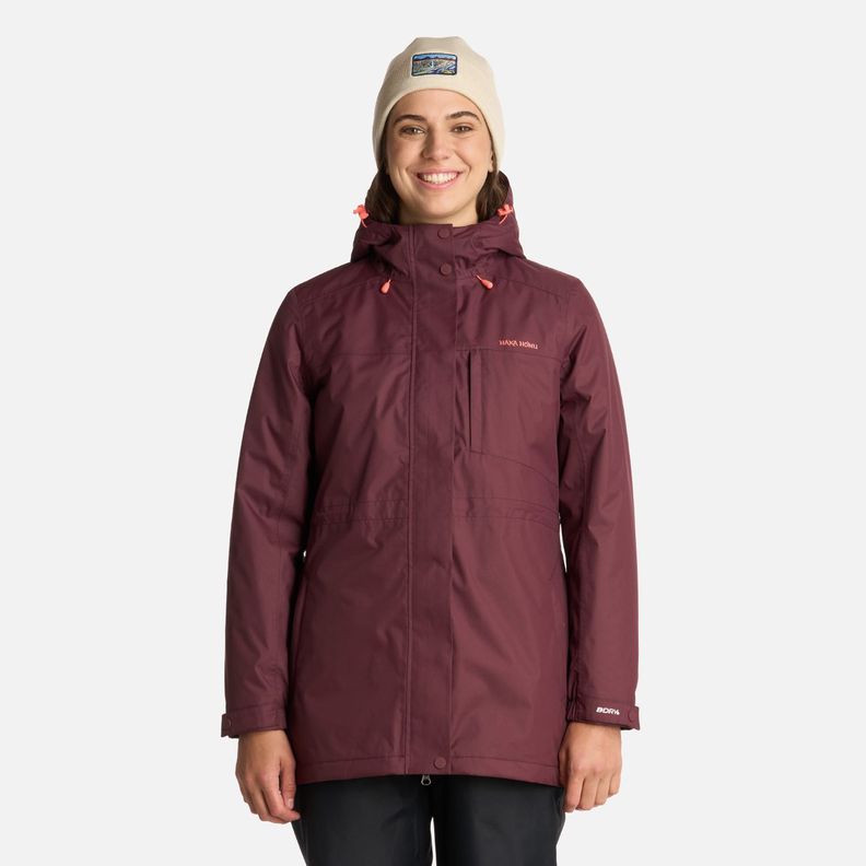 Chaqueta Mujer Terranova Burdeo Haka Honu I25-0