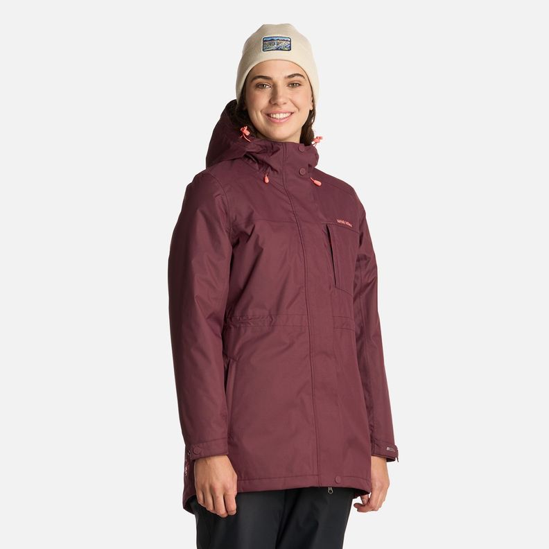 Chaqueta Mujer Terranova Burdeo Haka Honu I25-1