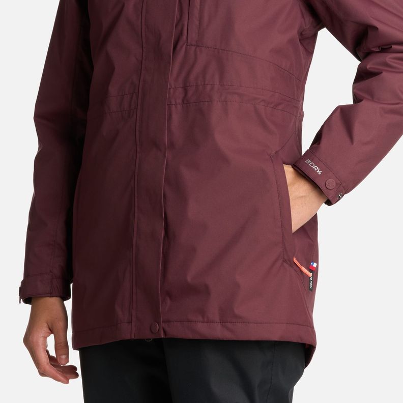 Chaqueta Mujer Terranova Burdeo Haka Honu I25-4
