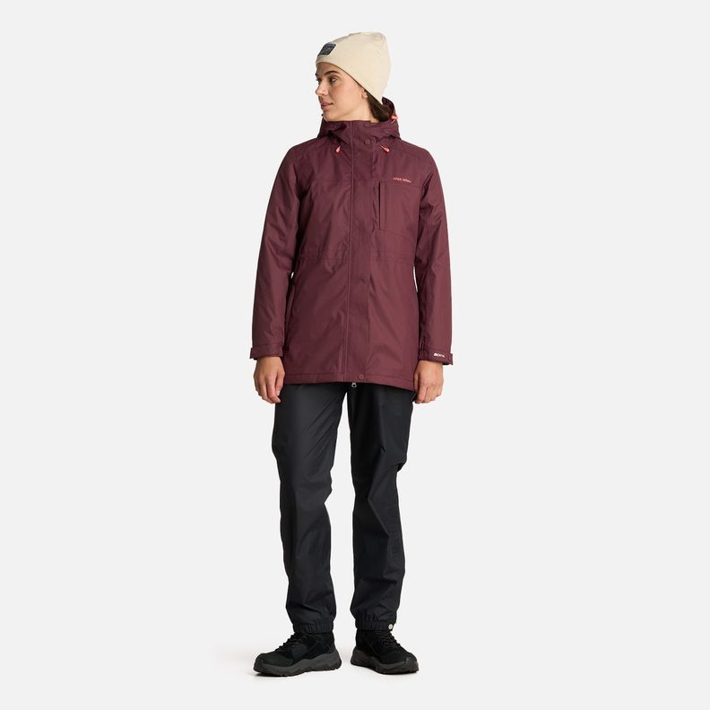Chaqueta Mujer Terranova Burdeo Haka Honu I25-7