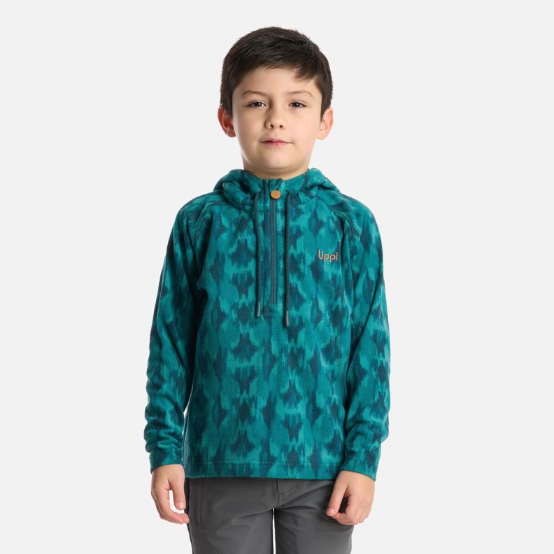 Chaqueta Niño Cold Day Therm-Pro Hoody Print Petroleo Lippi-0