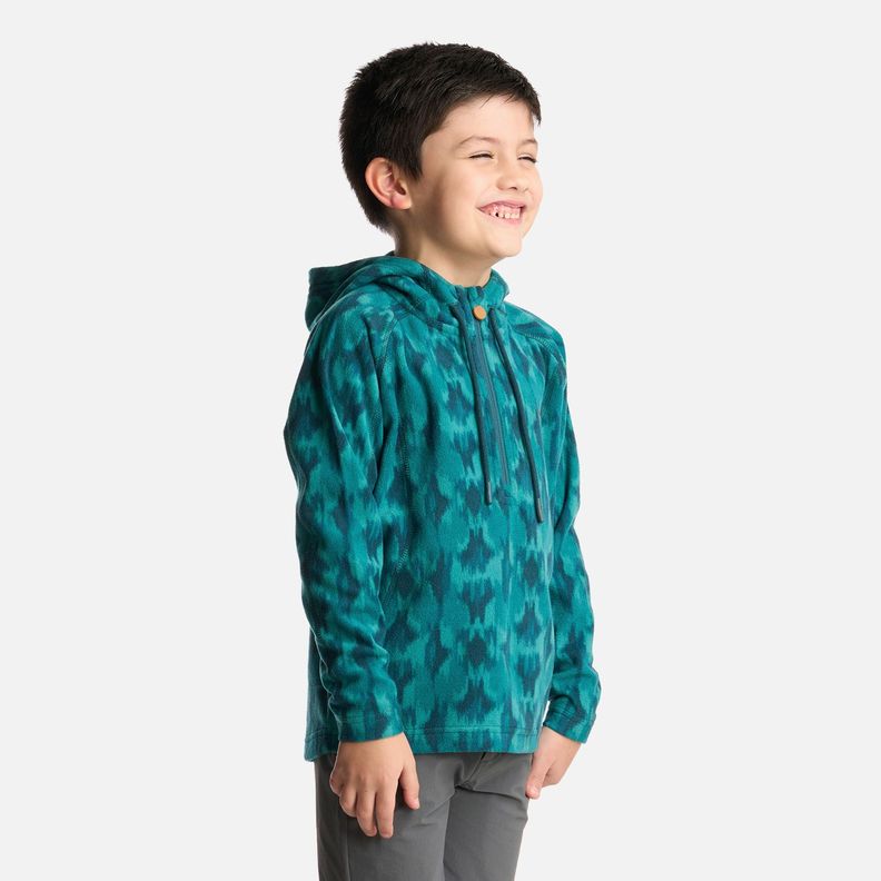 Chaqueta Niño Cold Day Therm-Pro Hoody Print Petroleo Lippi-1
